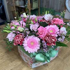 Deluxe Heart Box For Mum