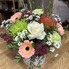 Winter Pastels Hatbox