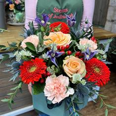 Cherry and Peach Hatbox